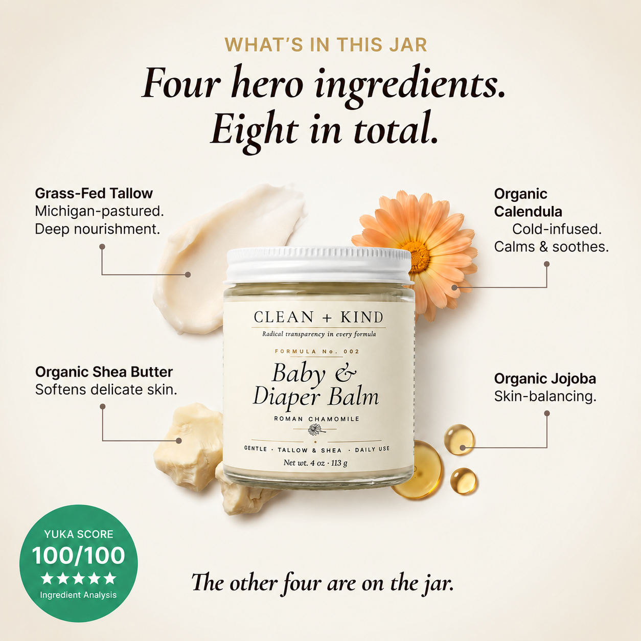 Gentle Baby & Diaper Rash Balm